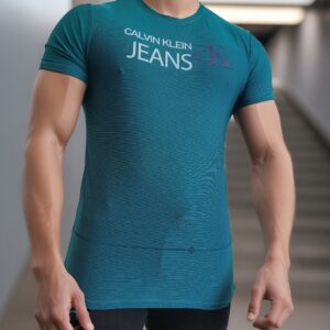 camiseta estilo básico premium- Verde Calvin CK