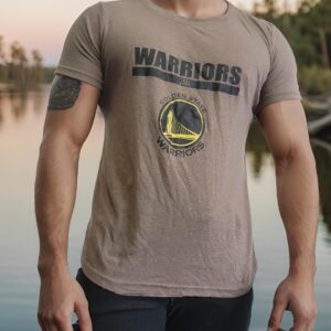 camiseta estilo básico premium- Beige Opaco Warriors