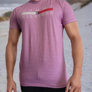 camiseta estilo básico premium- Rosa Picnic Tommy