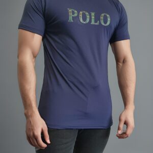 camiseta estilo básico premium- Azul Marino Polo