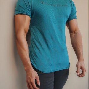camiseta estilo básico premium- Turquesa Azulada Calvin Klein