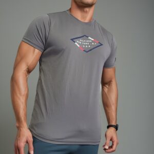 camiseta estilo básico premium- Gris Claro Tommy
