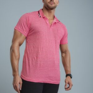 Camiseta Con Cuello- Forza Urbana Rosa Fucsia