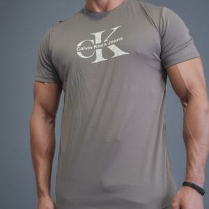 camiseta estilo básico premium- CK Classic Crema