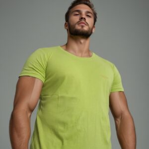 camiseta estilo básico premium- Boss Verde Neon